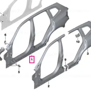 Bestseller Side frame, exterior, right - BMW