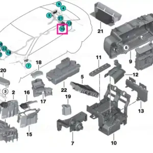 Popular B+ junction point, rear - BMW