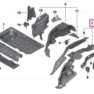 Rear left side member - BMW - Mini Noutate