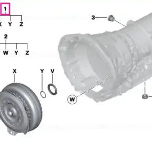 Disponibil imediat Kit reparatie convertizor cuplu GA8HP50 - BMW