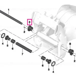 Bushing, swinging-fork pivot, right - BMW Motorrad Comandă acum