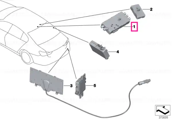 Ieftin Antenna amplifier, Diversity - BMW