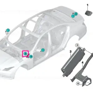 Popular ECU, Surround View Camera ICAM2 ECU V1 - BMW