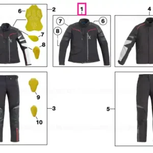 Calitate înaltă Jacket, XRide, men's 52 - BMW Motorrad