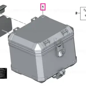 Aluminum TopCase - BMW Motorrad Bestseller