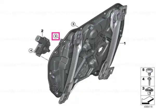 Doar azi Lock - BMW
