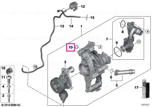 Preferatul clienților O-ring - BMW