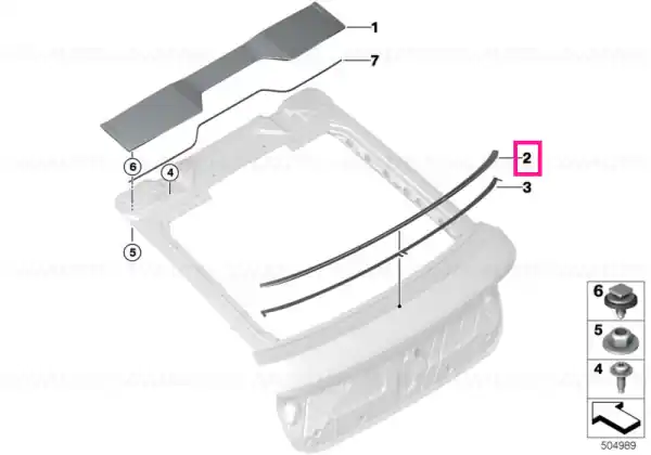 Rear spoiler - BMW Noutate