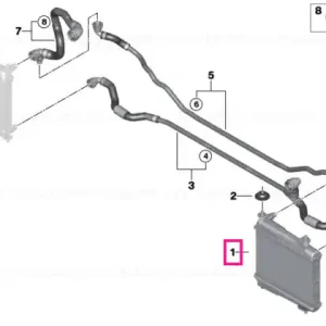 remote radiator - BMW Livrare expres