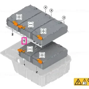 Celule baterii/acumulator High-Voltage (34AH NEG) - BMW Seria 2 F45 Active Tourer, Seria 3 G20 G21, Seria 5 G30 G31, Seria 7 G11 G12, X1 F48, X2 F39, X3 G01 Expediere rapidă