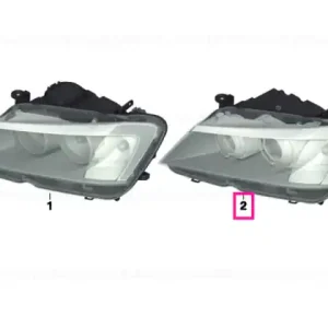 AHL-xenon headlight, left - BMW Livrare expres