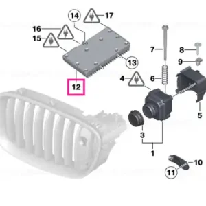 Super ofertă Control unit, Night Vision Camera NIVI 3 ECU - BMW