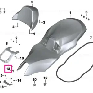 Ofertă limitată Bushing, seat hinge - BMW Motorrad