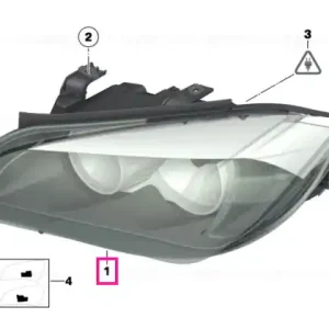 Bi-xenon headlight AKL, left - BMW Ofertă limitată