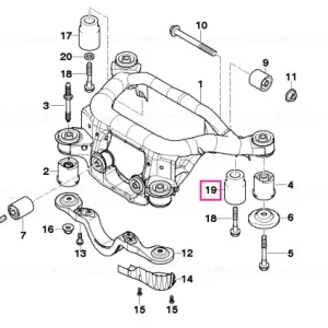 Livrare gratuită Vibration absorber - BMW