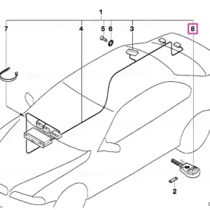 Reducere de preț Universal key with remote control - BMW