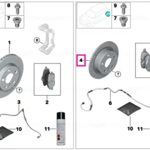 Disc frână, ușor, ventilat 330X20 - BMW Cumpărături sigure