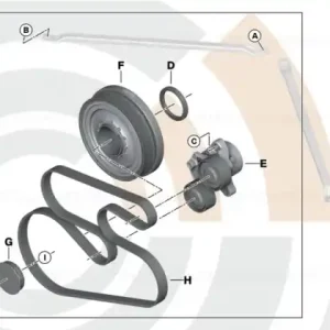 Comandă acum Set accesorii cu fulie vibrochen, Kit Value Parts - BMW Seria 2 F22, Seria 3 F30 F31 F34