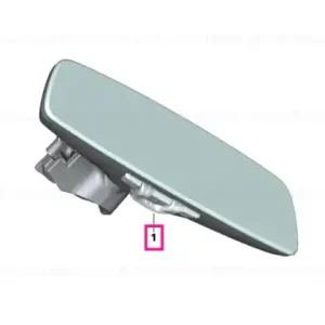 Interior mirror with garage door opener 10-POLIG - BMW Reducere extra