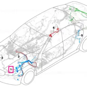 Reducere specială Front right repair wiring set - BMW