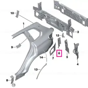 Holder striker right - BMW Disponibil imediat