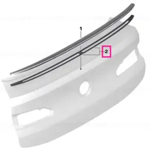 Set, adhesive tape rear spoiler CFK - BMW Preț mic