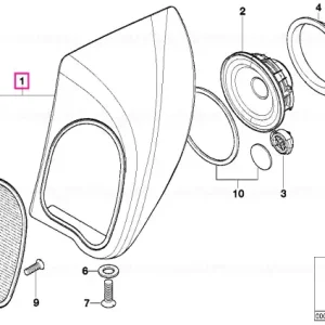 Preț promoțional Armrest left GREIGE - BMW Motorrad
