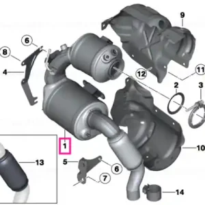EXCH-Diesel particulate filter - BMW - Mini Reducere extra