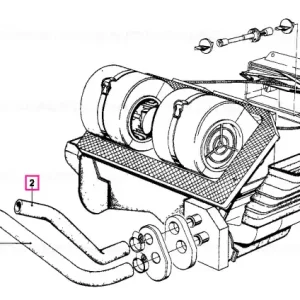Return hose - BMW Livrare rapidă