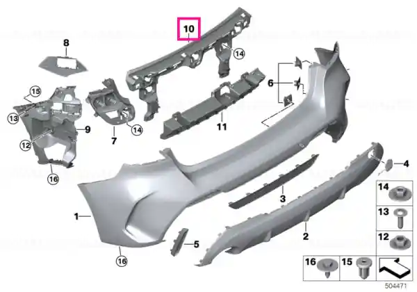 Popular Guide, centre rear - BMW