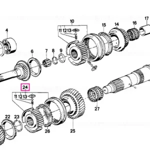 Guide sleeve 1st and 2nd gear - BMW Reduceri