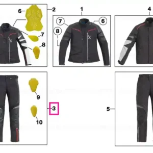Trousers XRide men 30 - BMW Motorrad Ofertă specială