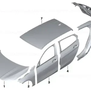 Right rear side panel - BMW Cumpărături sigure