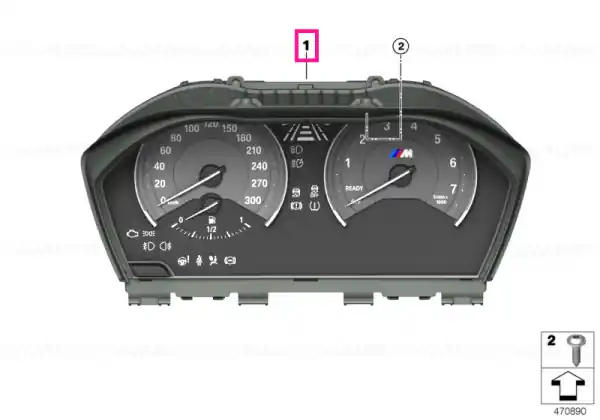 Instrument cluster KMH - BMW Preț mic