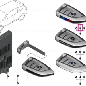 Discount Radio remote control M Sport ECE+ROW - BMW