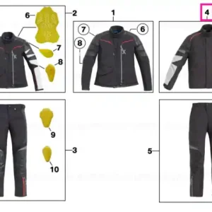 Ieftin Outsert, jacket, XRide, men's 30 - BMW Motorrad