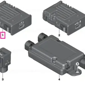USB socket SINGLE - BMW Cumpărături sigure