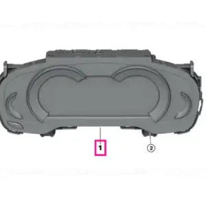 Premium Instrument cluster HYBRID KM/H - BMW
