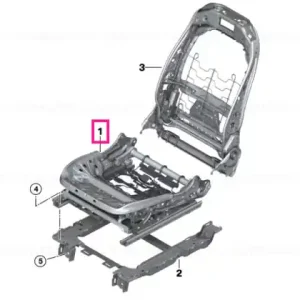 seat mechanism left - BMW Reducere extra