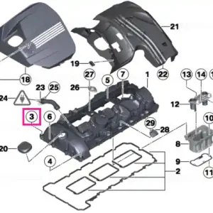Reducere extra Șurub guler M6X30 - BMW