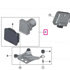 Ultima șansă RP hydraulic unit for DSC - BMW