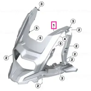 Front panel - BMW Motorrad Transport gratuit