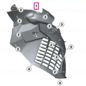 Noutate Radiator trim - BMW Motorrad