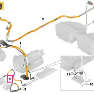 HV wiring harness for el. AC compressor - BMW Premium