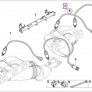 Calitate înaltă Regulating lambda probe L=700MM - BMW