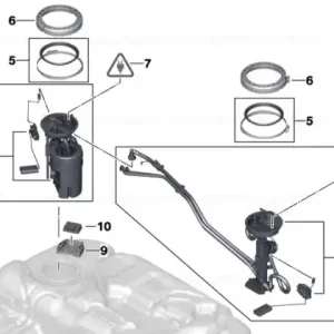 Delivery unit with in-tank pump - BMW Reducere de preț