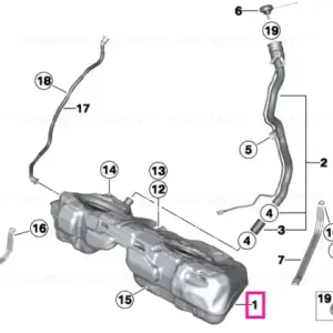 Plastic fuel tank - BMW Ofertă limitată