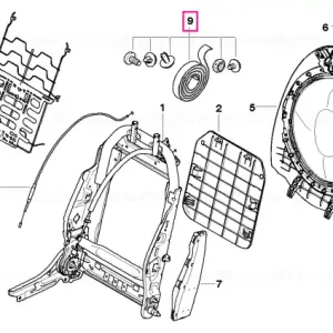 Spiral spring - BMW - Mini Ofertă exclusivă