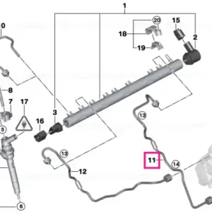 Vezi acum Pressure hose assy - BMW