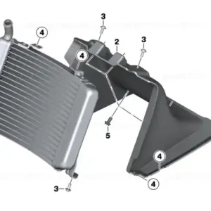 Radiator - BMW Motorrad Comandă acum